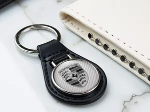 Porsche Leder Schlüsseletui Stabiles Minimal Drift Stil